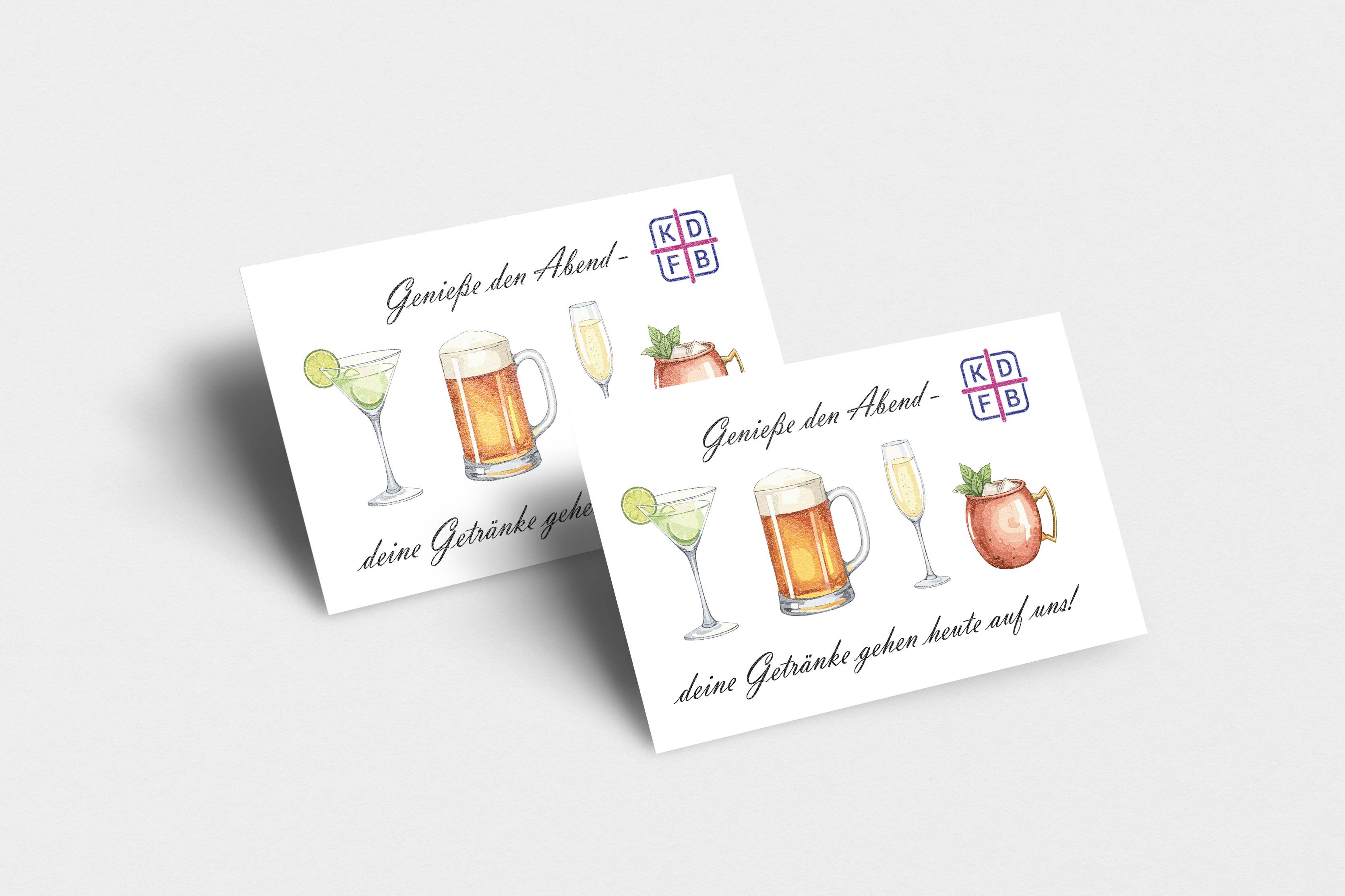 Mockup Visitenkarten Hundepenson